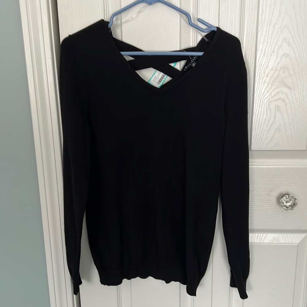Black sweater new with tag